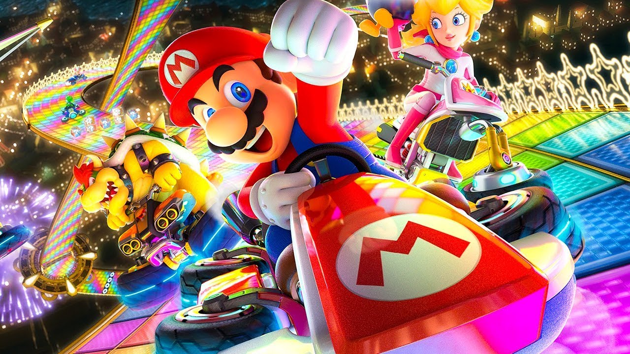 Mario Kart 8 Menu Screen